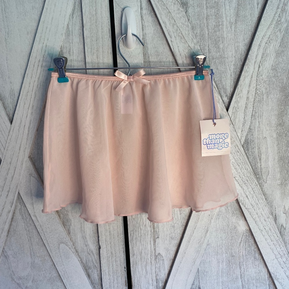 Pink chiffon ballet skirt (NWT)